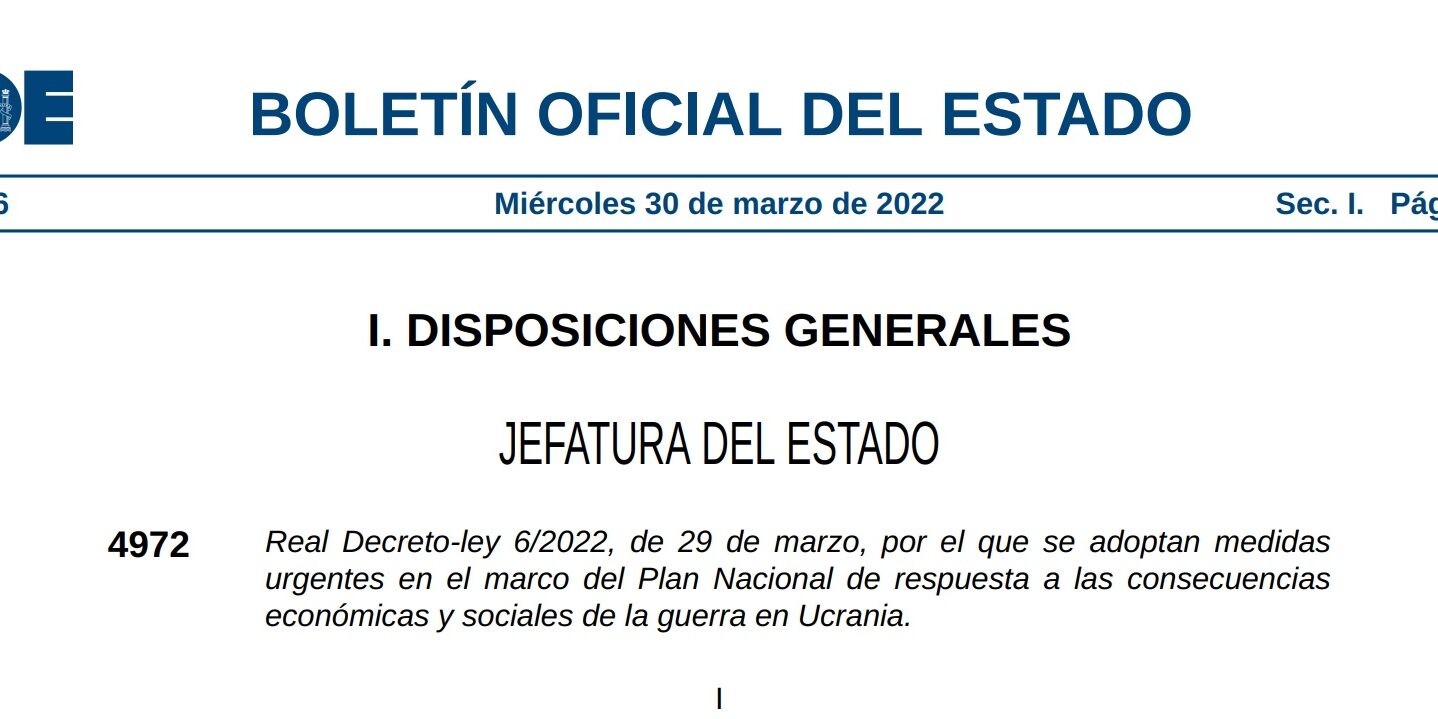 RDL 6-2022 RDL 6/2022